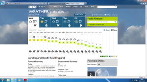 weather forcast